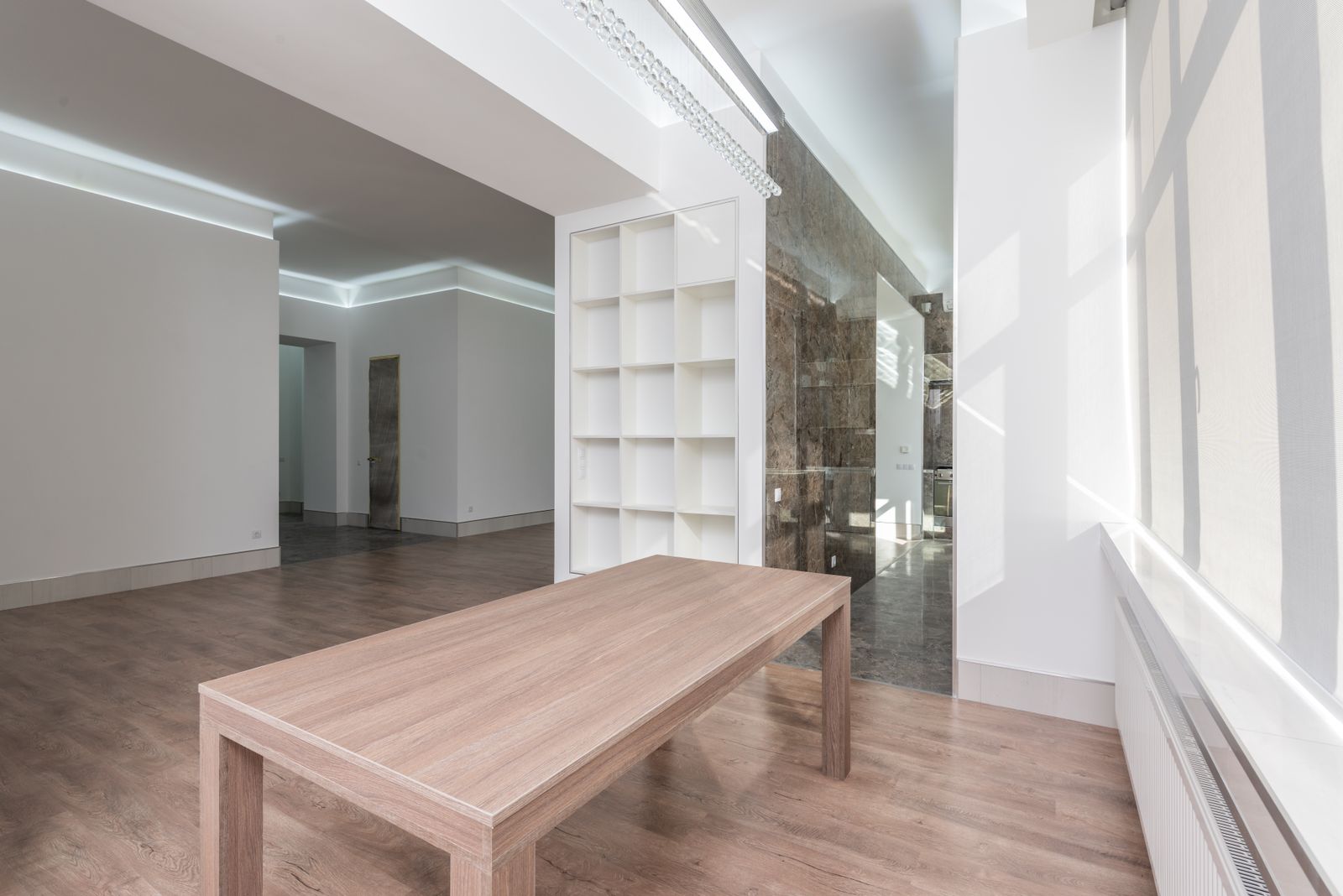 Interior of The Ashley Avenue Flat
